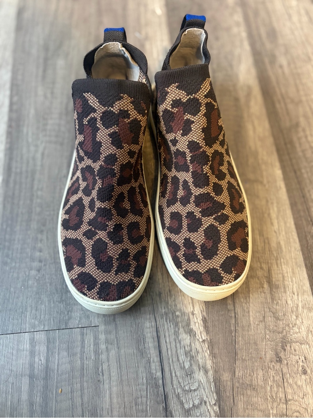 ROTHY'S The Chelsea Wildcat High Top Sneakers 8 - Picture 3 of 6